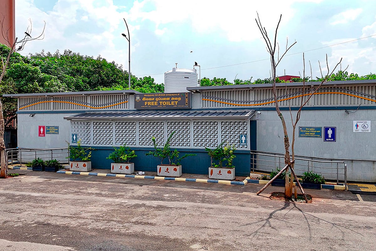 Specially-designed model toilets under Singara Chennai 2.0 campaign in TN